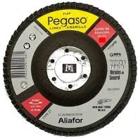 Disco Flap Pegaso Aliafor Linea Amar. Oxi. Alum. Y115Ap80 - 115Mm (4 1/2