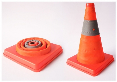 Cono Retractil 62 Cm C/Reflectivo Cd.:30592/I