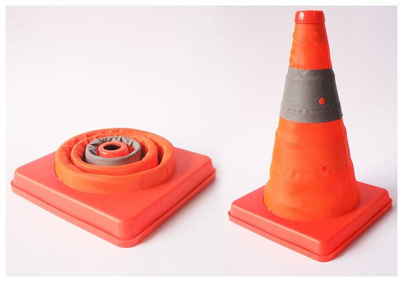 Cono Retractil 62 Cm C/Reflectivo Cd.:30592/I