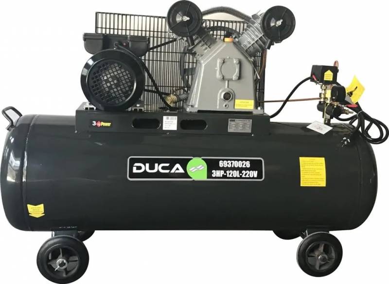 Compresor Duca Pro 3Hp X 280 Lts 380V C/Ruedas