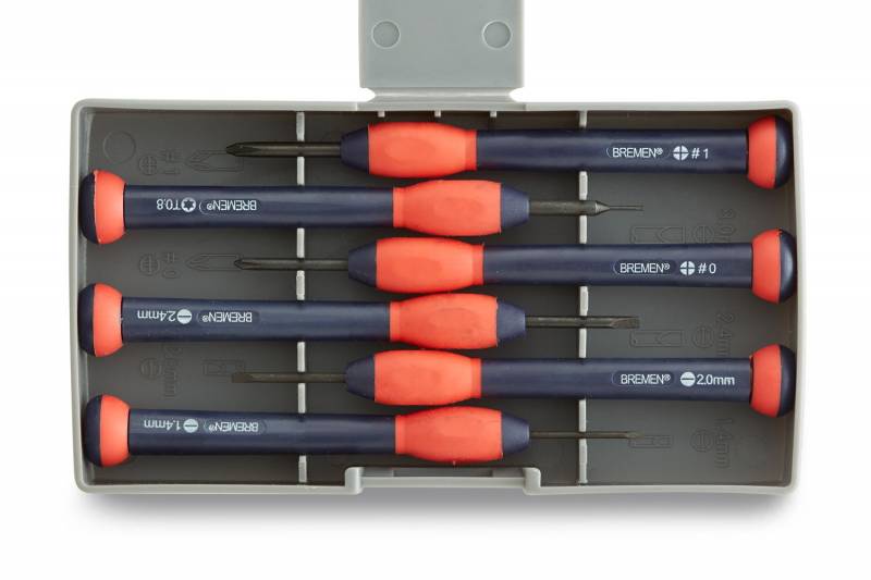 Juego De Destornilladores Bremen Relojeros 6 Pz. Cd.:7108