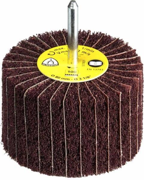Rueda Abrasiva Tela Esmeril Klingspor Ncs 600 G.100 C/Vastago 80X50X6 Cd.:258945