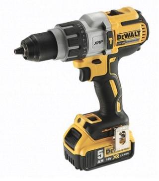 Taladro Atornillador Dewalt Dcd-996P1T - C/Percutor -  Vel. Va.y Rev. -  20V 13Mm