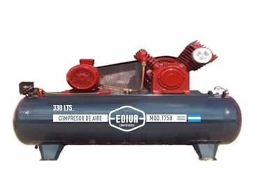 Compresor Ediva T750Ab 7,5Hp 330L Trifa.