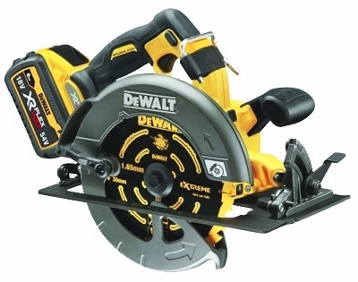Sierra Circular Dewalt Dcs-578T2 Flex V-60V - Bat. - 7 1/4