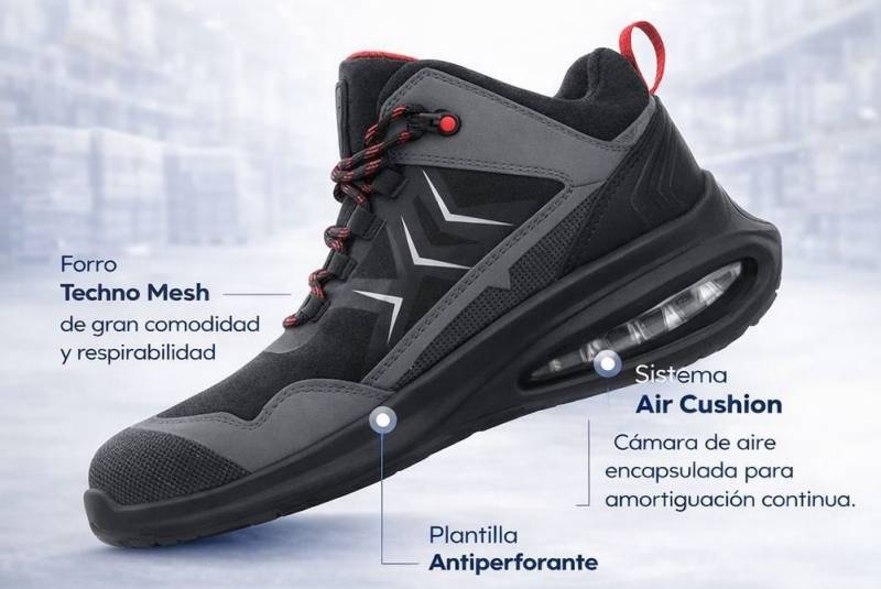 Botin Firestone A30+ C/P Composite Negro