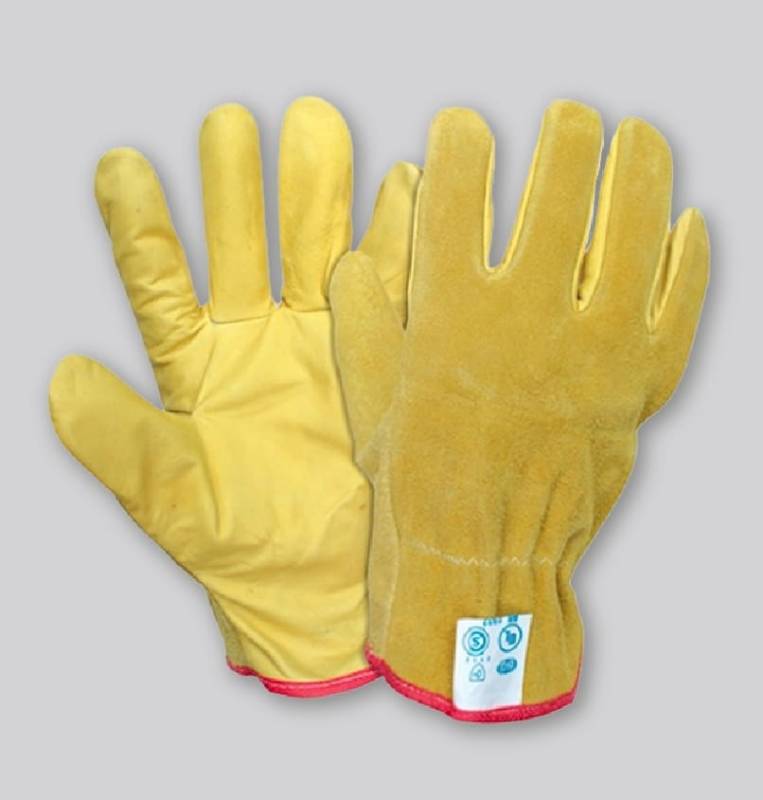 Guante Combinado Vaqueta / Descarne Medio Paseo T.10 - Gv07