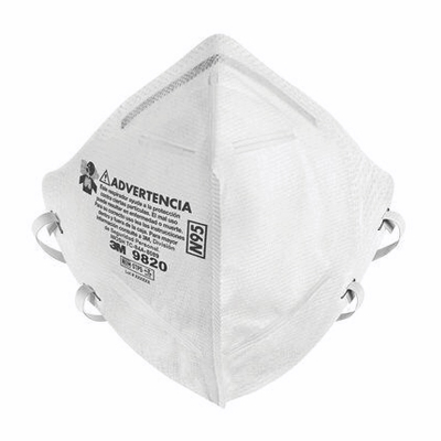Respirador 3M 9820 P/Particulas N95