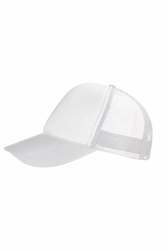 Gorro Tipo Truker Dorso Mesh (Malla) Beige