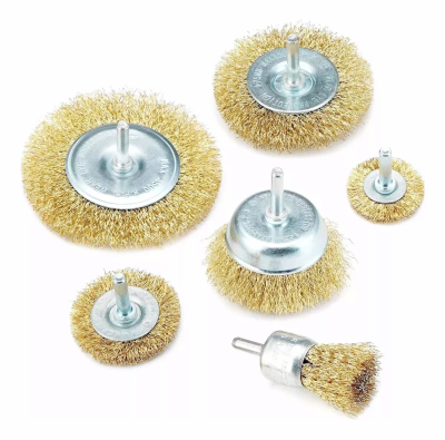 Cepillos Acero P/Taladro Tigerlion Set 6Pz - Ln-33726