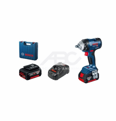 Llave De Impacto Bosch Gds 18V-400 P - Enc. 1/2