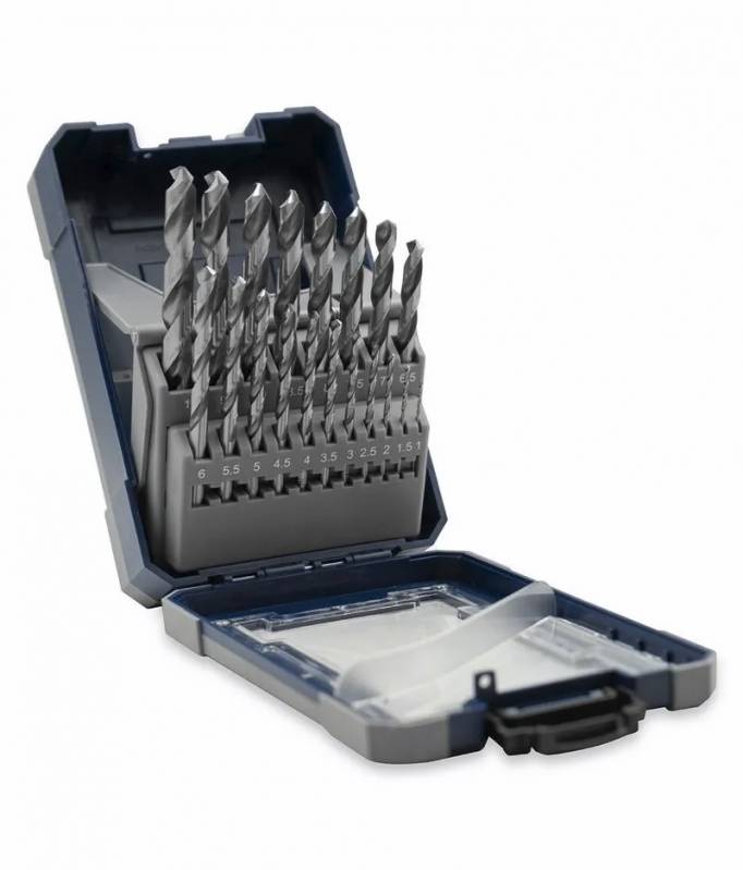 Juego De Mechas Acero Rapido Bremen 1-10Mm (19Pz.) Cd.:7884