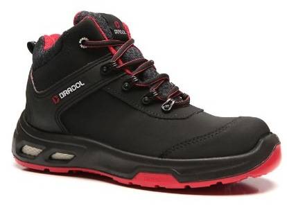 Botin Bracol Detroit Pro C/P Composite Plastica Negro