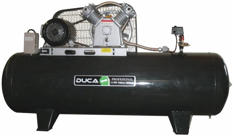 Compresor Duca Pro 3Hp X 280 Lts 220V C/Ruedas